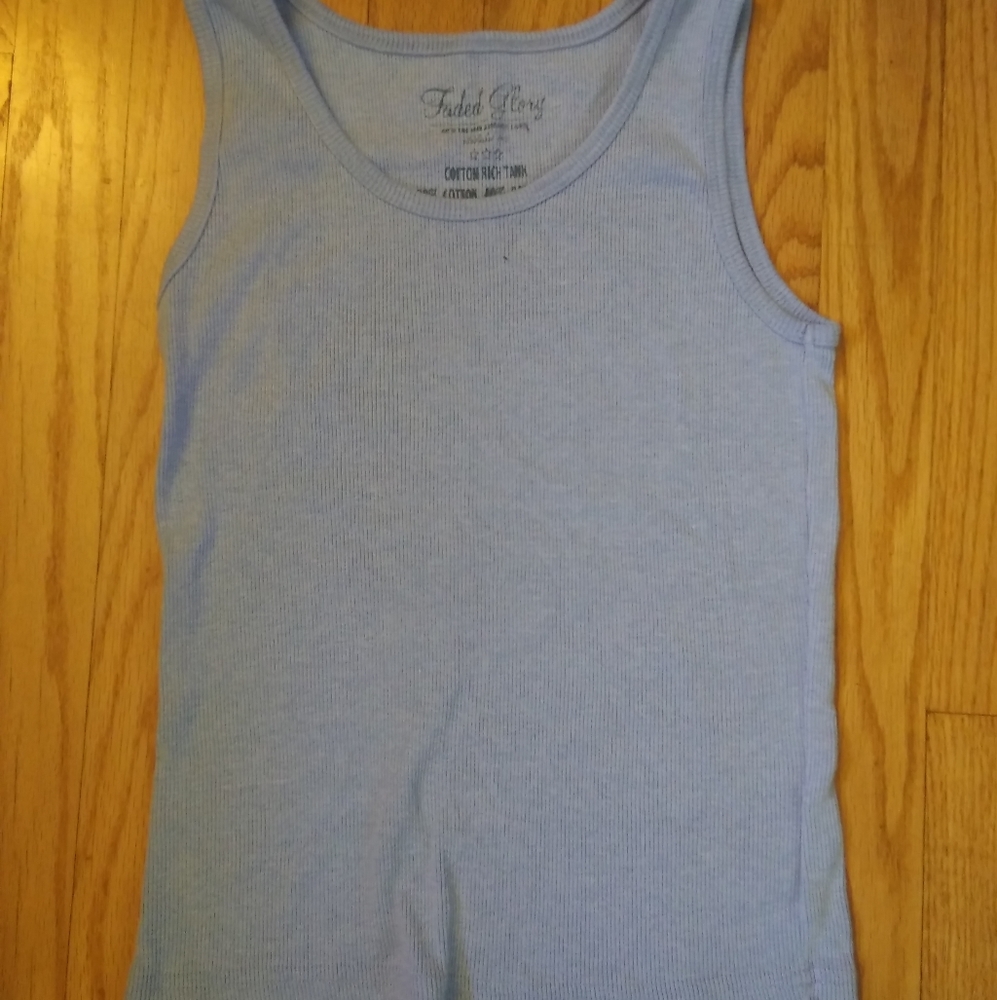Faded Glory ribbed tank top